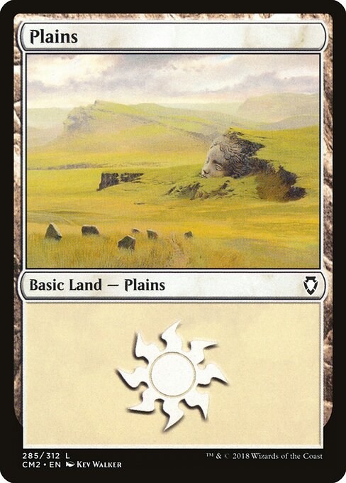Plains — Commander Anthology Volume II #285, art by Kev Walker