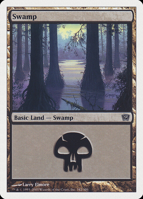 Swamp — Ninth Edition #342, art by Larry Elmore