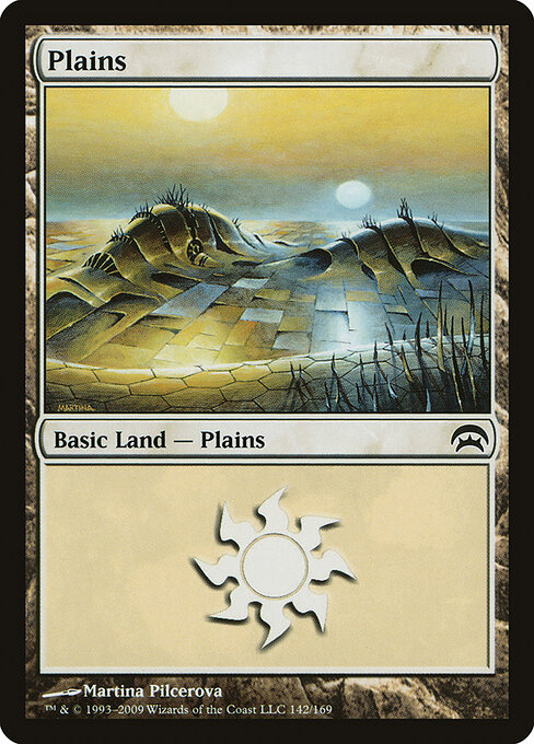 Plains — Planechase #142, art by Martina Pilcerova