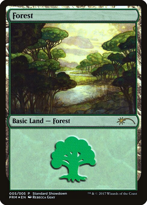 Forest — XLN Standard Showdown #5, art by Rebecca Guay