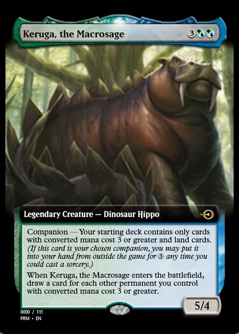 Keruga, the Macrosage — Magic Online Promos #80847, art by Dan Murayama Scott