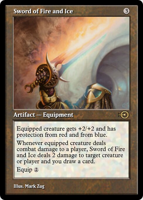 Sword of Fire and Ice — Magic Online Promos #39650, art by Mark Zug