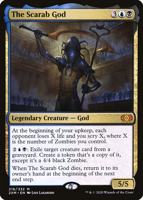 The Scarab God — Double Masters #216, art by Lius Lasahido