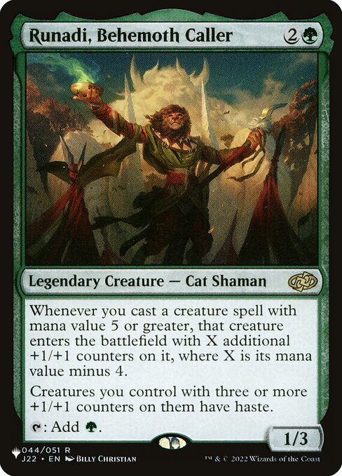 Runadi, Behemoth Caller