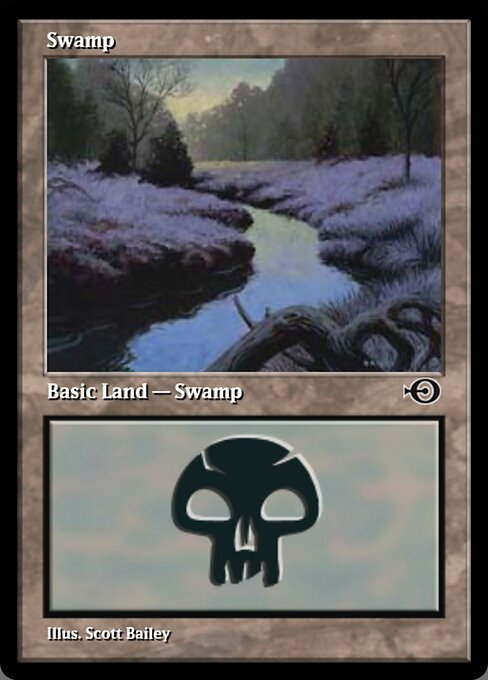 Swamp — Magic Online Promos #287, art by Scott Bailey