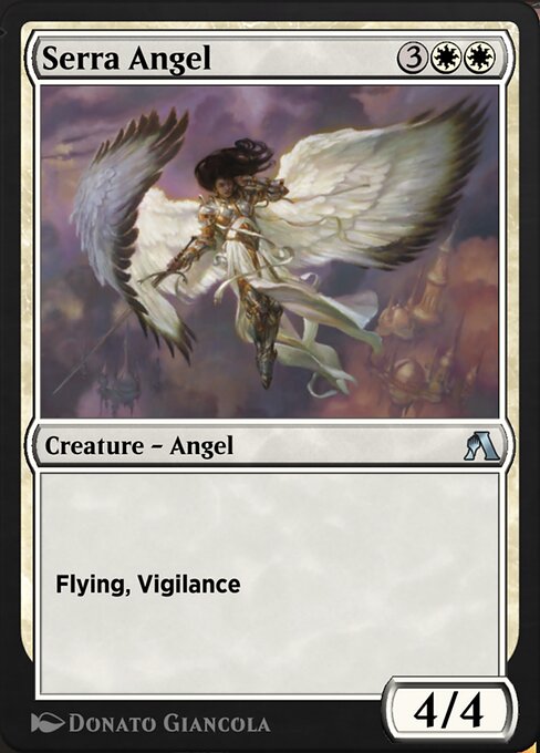 Serra Angel — Arena Beginner Set #18, art by Donato Giancola