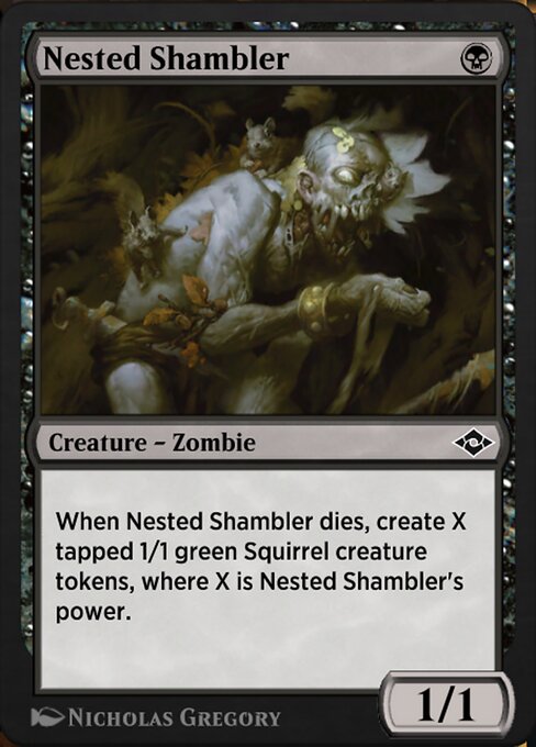 Nested Shambler — Jumpstart: Historic Horizons #365, art by Nicholas Gregory