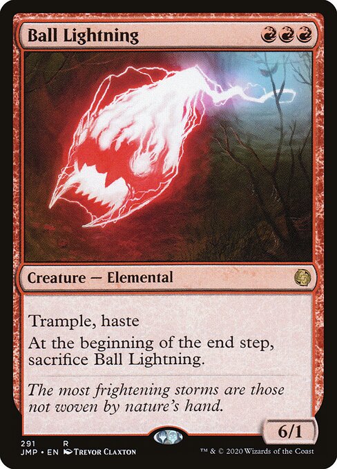 Ball Lightning — Jumpstart #291, art by Trevor Claxton