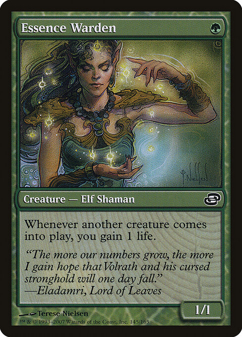 Essence Warden — Planar Chaos #145, art by Terese Nielsen