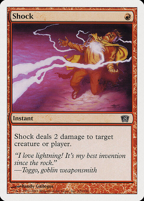 Shock — Eighth Edition #222, art by Randy Gallegos