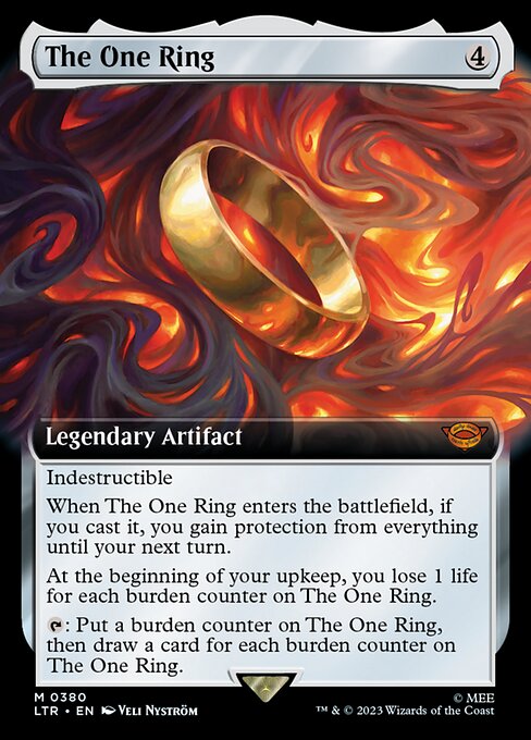 The One Ring — The Lord of the Rings: Tales of Middle-earth #380, art by Veli Nyström