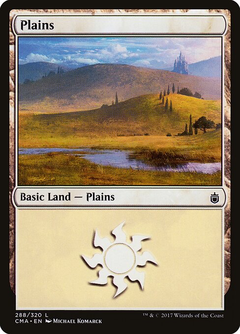 Plains — Commander Anthology #288, art by Michael Komarck