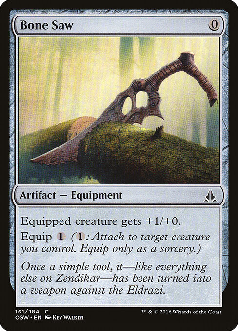 Bone Saw — Oath of the Gatewatch #161, art by Kev Walker