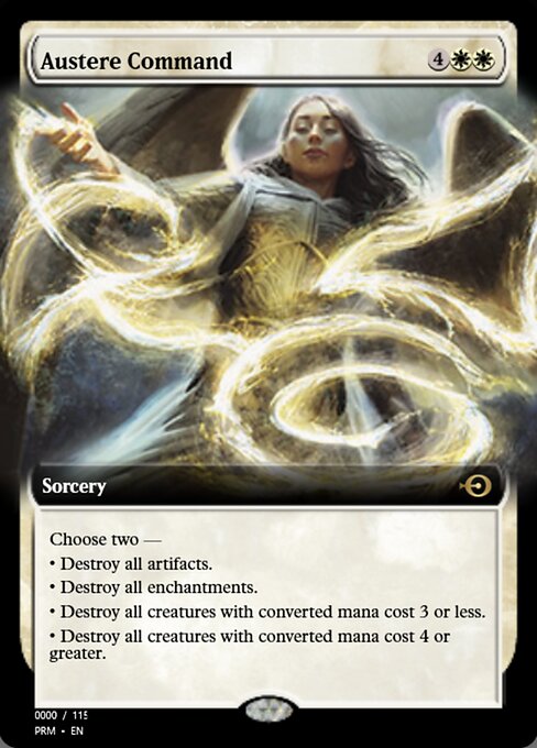 Austere Command — Magic Online Promos #86076, art by Anna Steinbauer