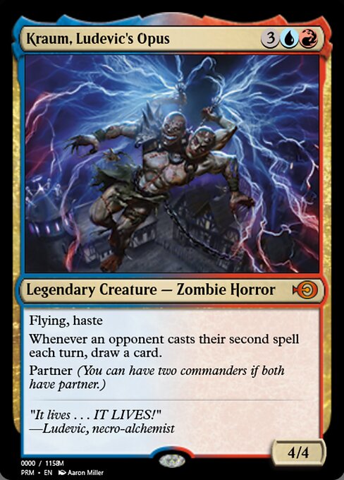 Kraum, Ludevic's Opus — Magic Online Promos #86162, art by Aaron Miller