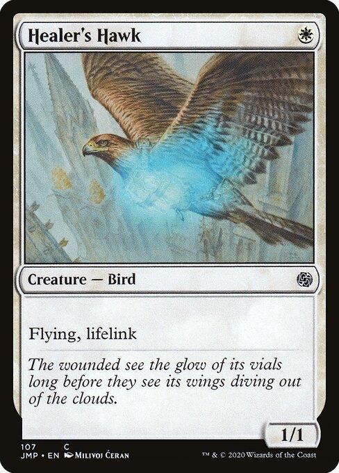 Healer's Hawk — Jumpstart #107, art by Milivoj Ćeran