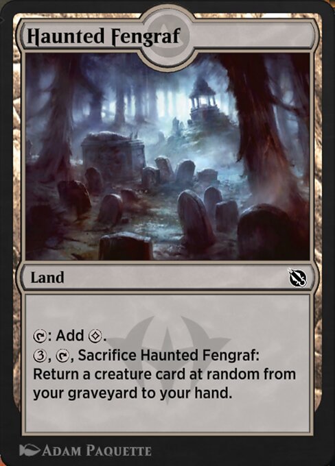 Haunted Fengraf — Shadows of the Past #76, art by Adam Paquette