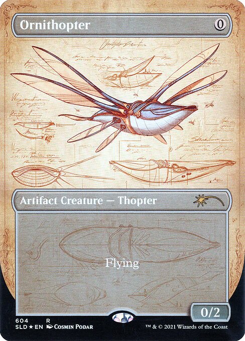 Ornithopter — Secret Lair Drop #604, art by Cosmin Podar