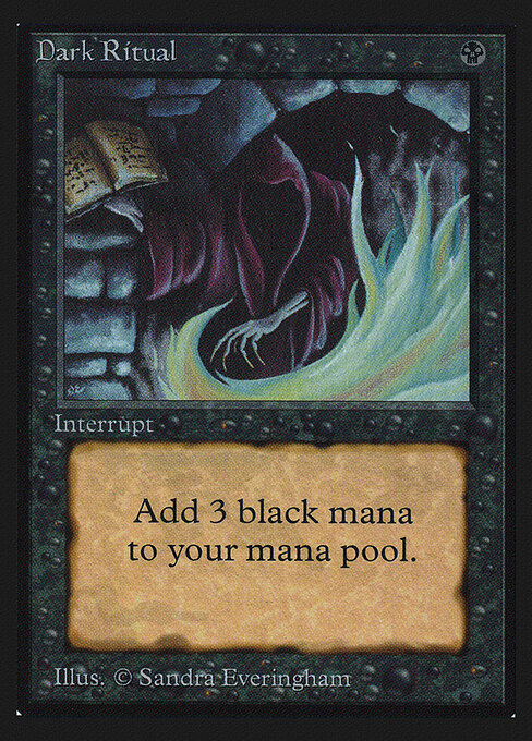 Dark Ritual — Intl. Collectors' Edition #99, art by Sandra Everingham