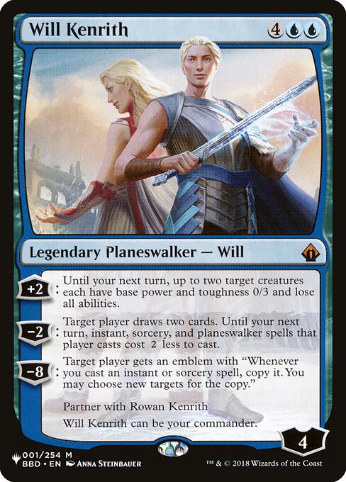 Will Kenrith — The List #BBD-1, art by Anna Steinbauer