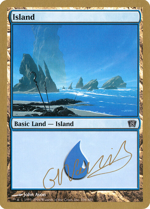 Island — World Championship Decks 2004 #gn336, art by John Avon
