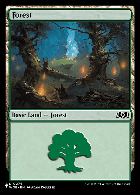 Forest — The List #WOE-276, art by Adam Paquette