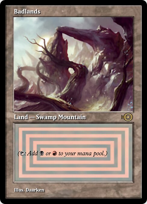 Badlands — Magic Online Promos #43600, art by Daarken