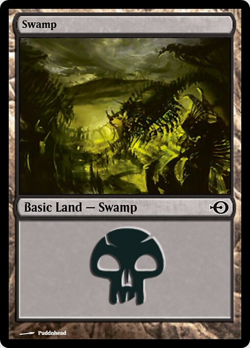 Swamp — Magic Online Promos #40092, art by Puddnhead
