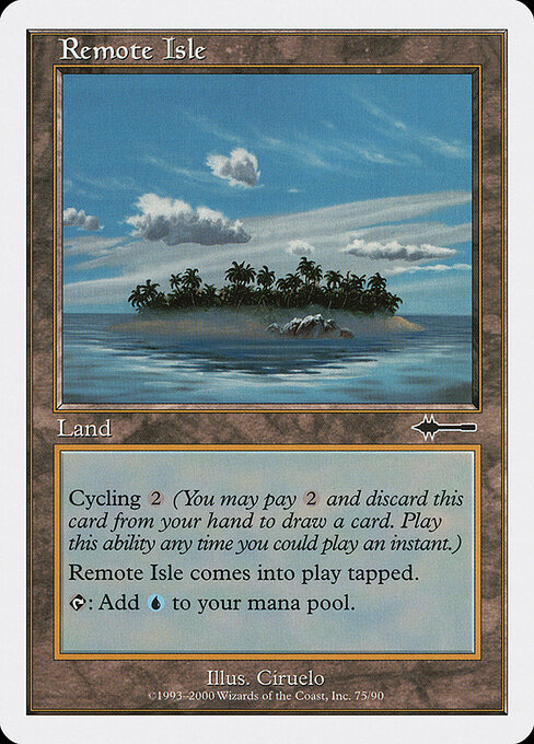 Remote Isle — Beatdown Box Set #75, art by Ciruelo