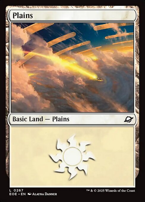Plains — Edge of Eternities #267, art by Alayna Danner