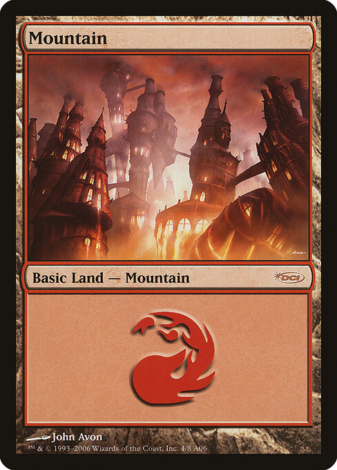 Mountain — Arena League 2006 #4, art by John Avon
