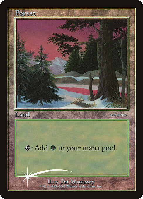 Forest — Arena League 2001 #1, art by Pat Lewis