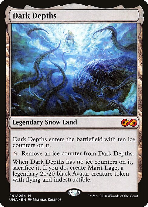 Dark Depths — Ultimate Masters #241, art by Mathias Kollros
