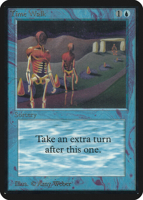 Time Walk — Limited Edition Alpha #83, art by Amy Weber