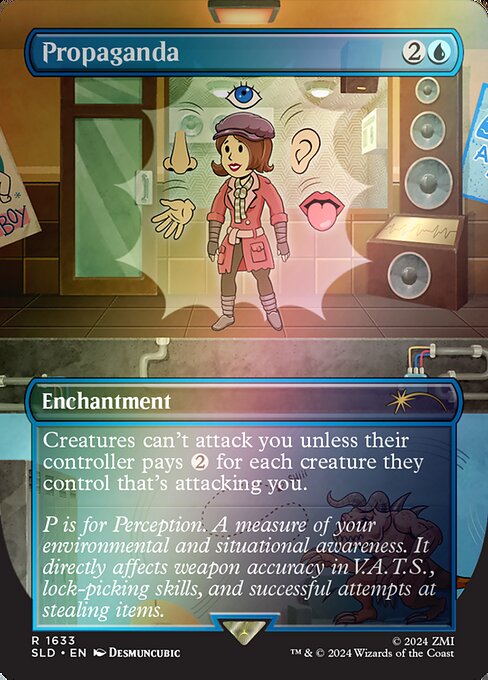 Propaganda — Secret Lair Drop #1633★, art by Desmuncubic