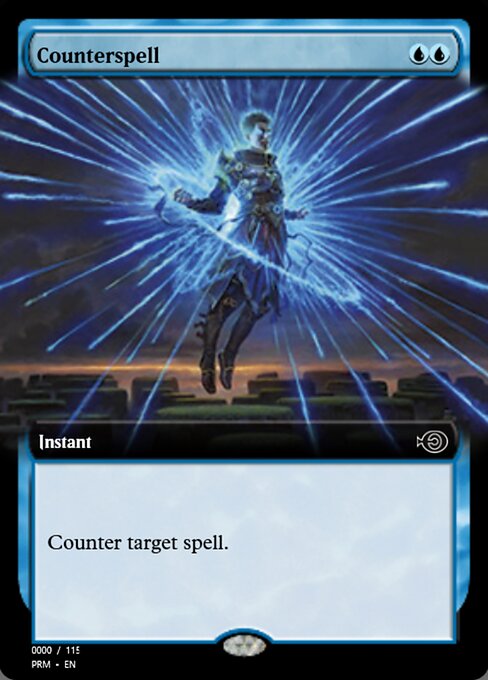 Counterspell — Magic Online Promos #86148, art by Zack Stella