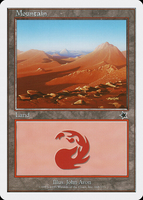 Mountain — Starter 1999 #168, art by John Avon