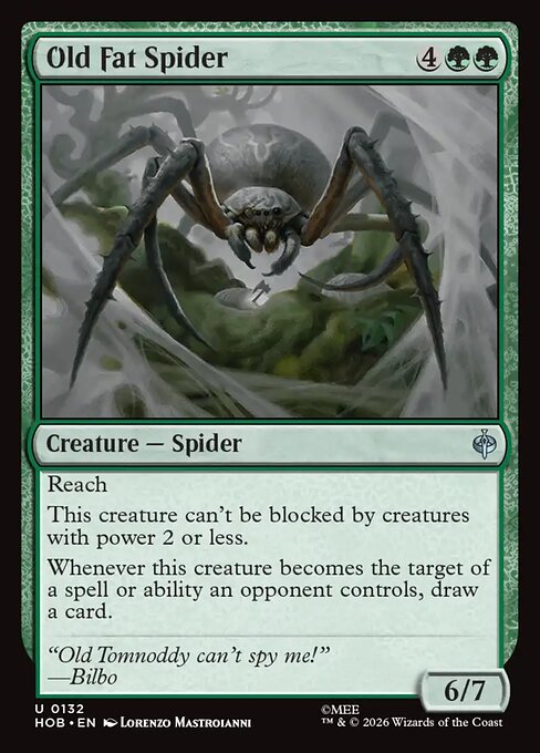 Old Fat Spider
