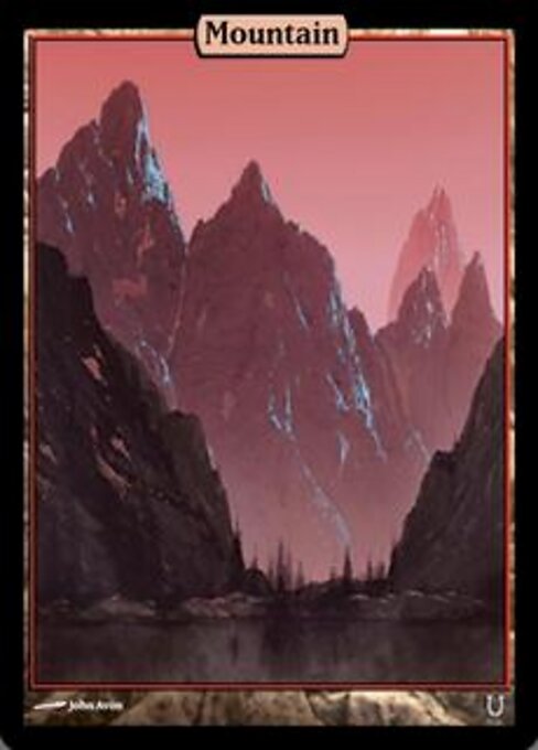 Mountain — Magic Online Promos #306, art by John Avon