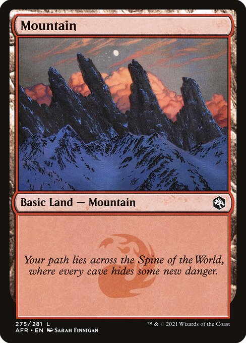 Mountain — Adventures in the Forgotten Realms #275, art by Sarah Finnigan