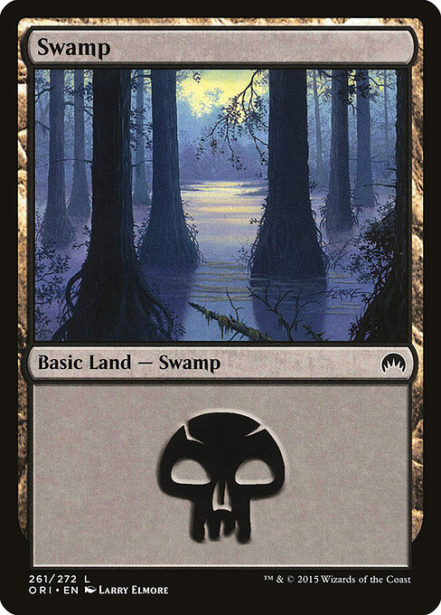 Swamp — Magic Origins #261, art by Larry Elmore