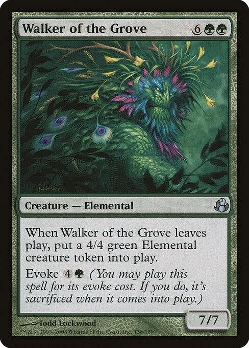 Walker of the Grove — Morningtide #138, art by Todd Lockwood