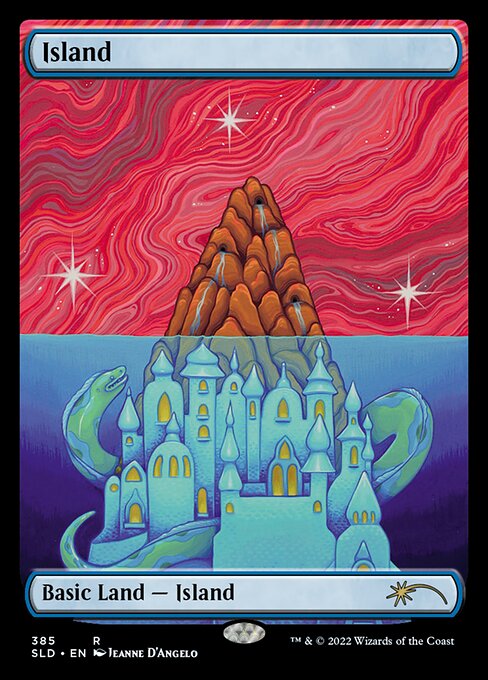 Island — Secret Lair Drop #385, art by Jeanne D'Angelo