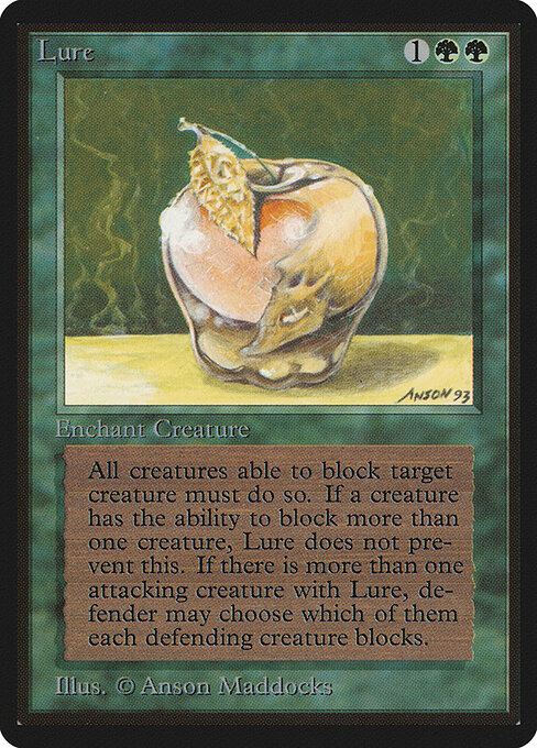 Lure — Limited Edition Beta #212, art by Anson Maddocks