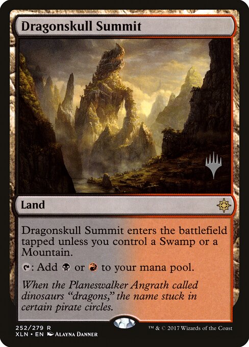 Dragonskull Summit — Ixalan Promos #252p, art by Alayna Danner