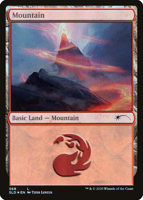 Mountain — Secret Lair Drop #568, art by Titus Lunter