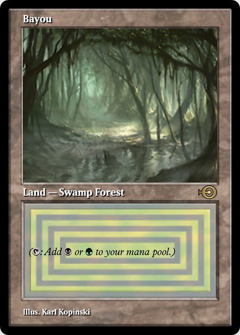 Bayou — Magic Online Promos #43604, art by Karl Kopinski