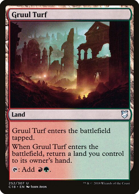 Gruul Turf — Commander 2018 #252, art by John Avon