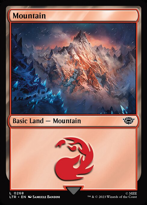 Mountain — The Lord of the Rings: Tales of Middle-earth #268, art by Samuele Bandini
