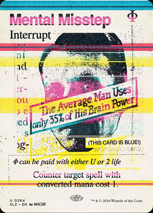 Mental Misstep — The Zeta Set #264, art by MSCHF